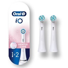 Oral-B iO Gentle Care Replacement Brush Heads - Soft Bristles, 2ct White