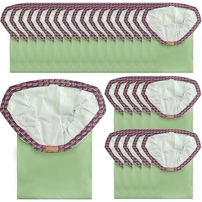 3-30 Pack 107314 Backpack Vacuum Bags for ProTeam 6 QT Backpack Vacuum Cleaner