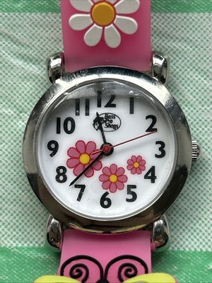 Bass Pro Shops Butterfly And Floral Kids Quartz Watch