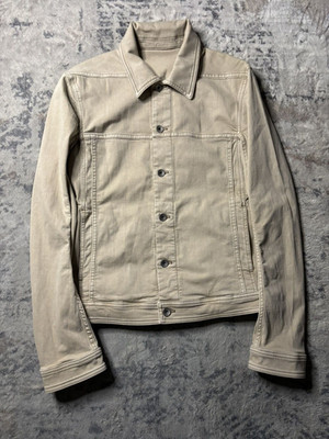 Rick Owens Mineral Denim Fogachine Worker Jacket