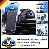 Auto Handyhalterung 360° Drehbar Saugnapf Befestigung FüR Smartphone KFZ Halter