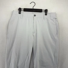 Under Armour Pants mens 36x32 Fits 33x32 Gray Chino Golf Tech Performance Office