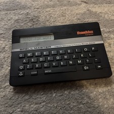 Vintage Franklin Computer SpellMaster Model SA-103, 1988, Tested, Spelling Ace