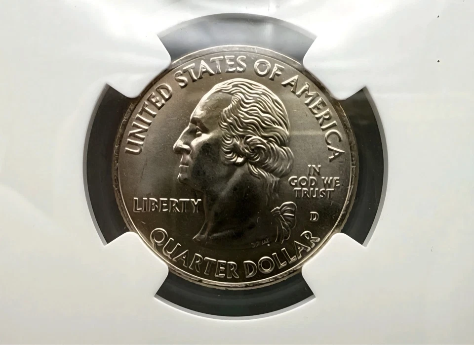 Uncirculated, 2009-D Washington Quarter, Graded MS 67, SMS, U.S. Virgin Islands - Image 2 of 4