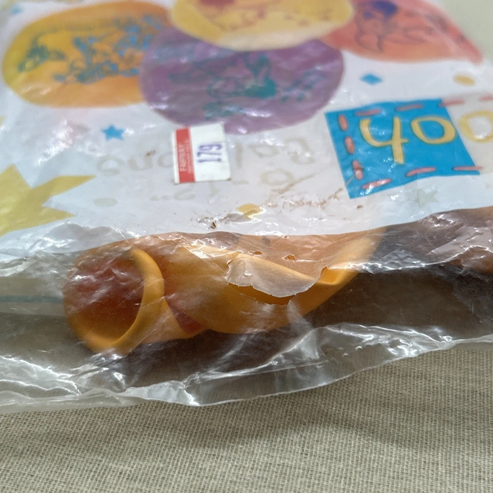 Winnie Pooh 6-12" Balloons Helium Quality Latex Printed Disney Blue Bird NEW VTG - Image 4 of 4