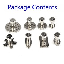 1set-Car Body Dent Repair Aluminum Puller Tabs Cold Glue Kit Paintless Tool US