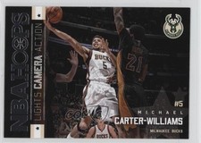 2015-16 Panini NBA Hoops Lights Camera Action Michael Carter-Williams #40 0e3