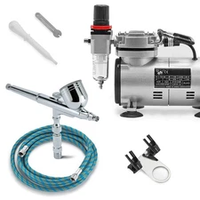 Multi-purpose Airbrush Kit with Compressor