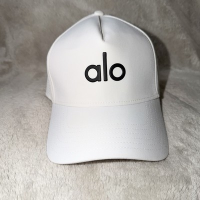 ALO Yoga Unisex Performance District Trucker Hat In White | eBay display picture 1