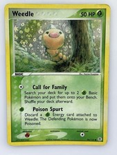 Weedle 86/112 Ex FireRed LeafGreen Reverse Holo Heavily Played Nintendo 2004 on eBay
