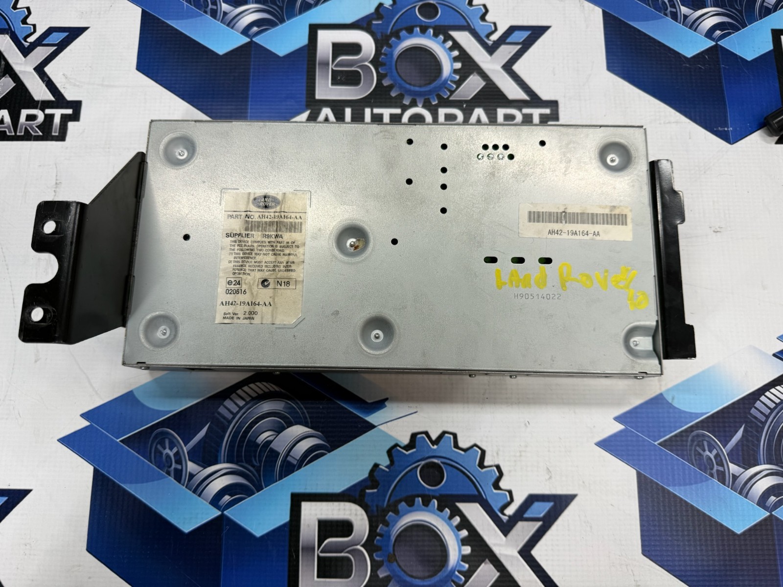 10-13 LAND ROVER RANGE ROVER SPORT TV DVD ENTERTAINMENT MODULE AH4219A164AA OEM