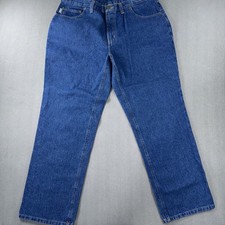 NWT Carhartt Rugged Flex Jeans Mens 38x30 Relaxed Fit Blue Denim