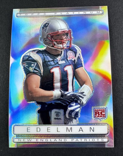 Julian Edelman [Refractor] #159 2009 Topps Platinum card
