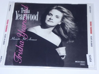 TRISHA YEARWOOD hearts in armor VG+/EX (CD Album, Country, MCA)