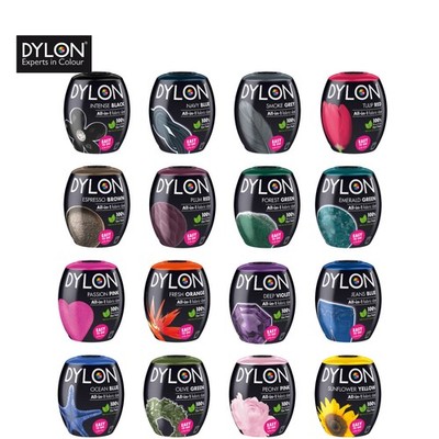 Dylon Machine Dye Pod - All Colours - Fabric Clothes Soft Furnishings