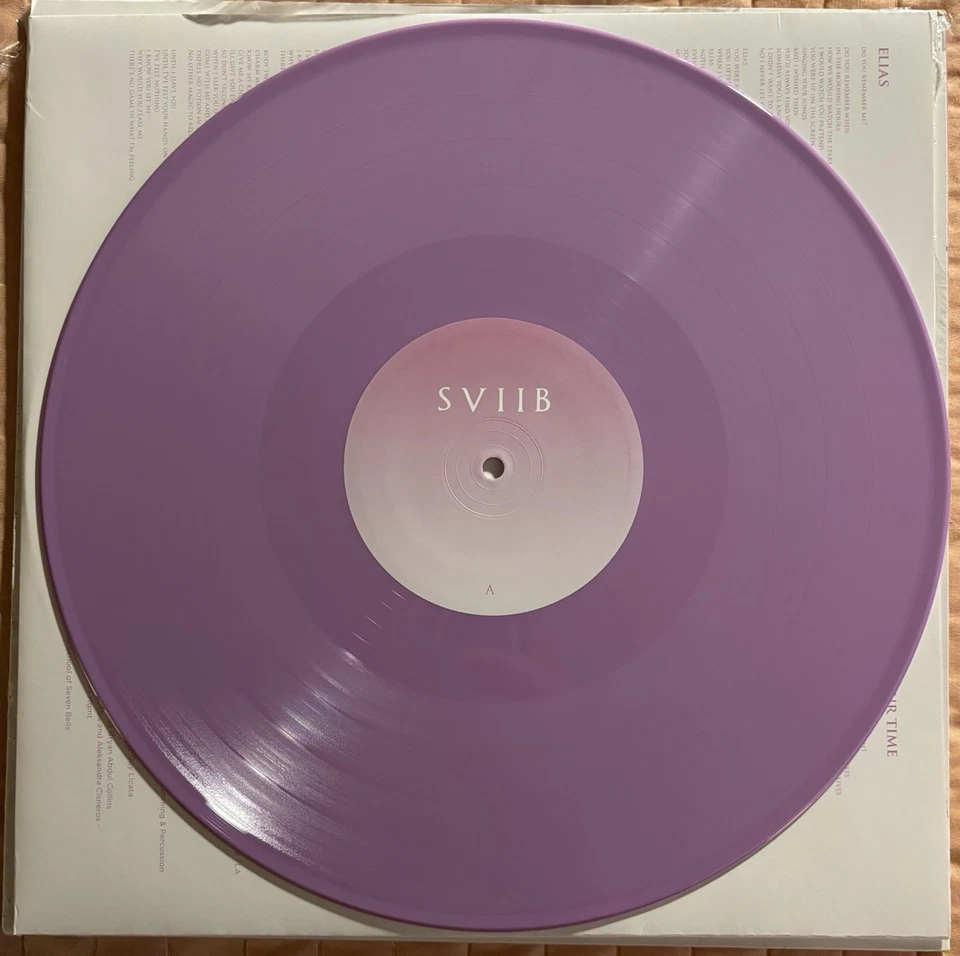 SCHOOL OF SEVEN BELLS - "SVIIB" - VAGRANT (2016) - SHOEGAZE - PURPLE VINYL! - Image 4 of 4