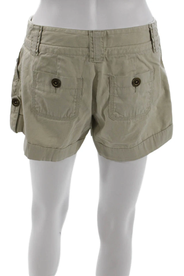 Pantalones Cortos Chinos Michael Michael Kors Unisex Carga Beige 100% Algodón Talla 4 Foto 3 de 4