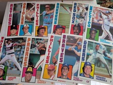 1984 Topps Super Jumbo Lot X11 Strawberry RC Valenzuela Ripken Ryan Garvey 🔥