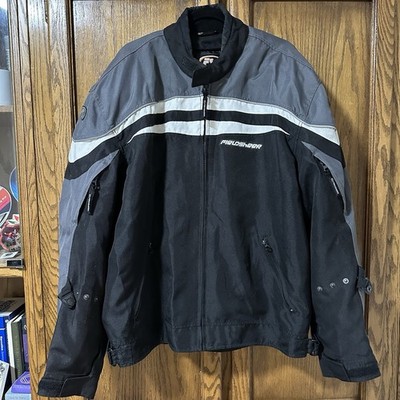 FieldSheer Reinforced Protective Armor Motorcycle Jacket Phoslite Rainguard 4XL