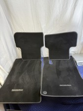 Oem Mercedes-benz Black Carpet Floor Mats Front Set Logo Luxury Oem Mercedes-benz Black Carpet Floor Mats Front Set Logo Luxury