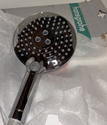 Hansgrohe 26036001 Raindance Select S Handshower 120 3-Jet, 1.75 GPM in Chrome