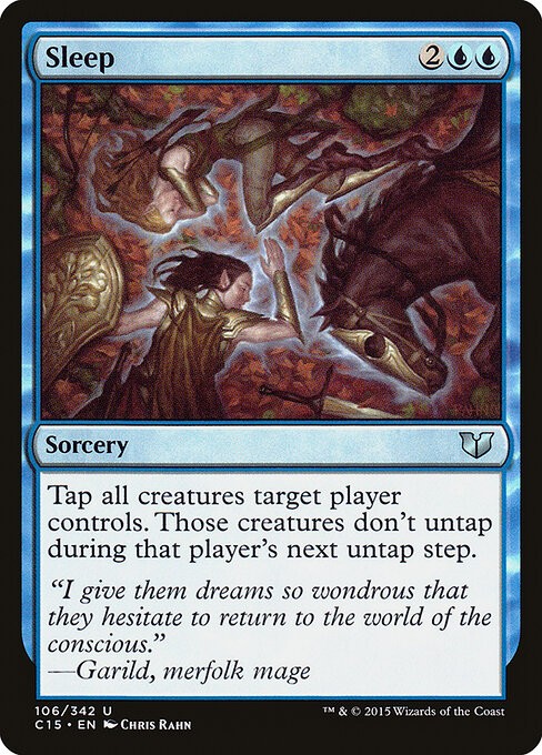 Sleep NonFoil Commander 2015 106 NM MTG