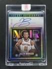 2024-25 Panini Noir Jalen Brunson #ES-JBR Encore Autographs Auto Knicks /15
