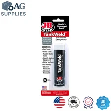 Versatile Steel Reinforced Epoxy Putty - 1 oz - Quick Metal Repairs, Dark Grey