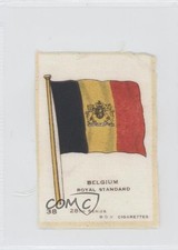 1918 BDV Flags of the World Silks 28th Series Tobacco Belgium #38 a8x