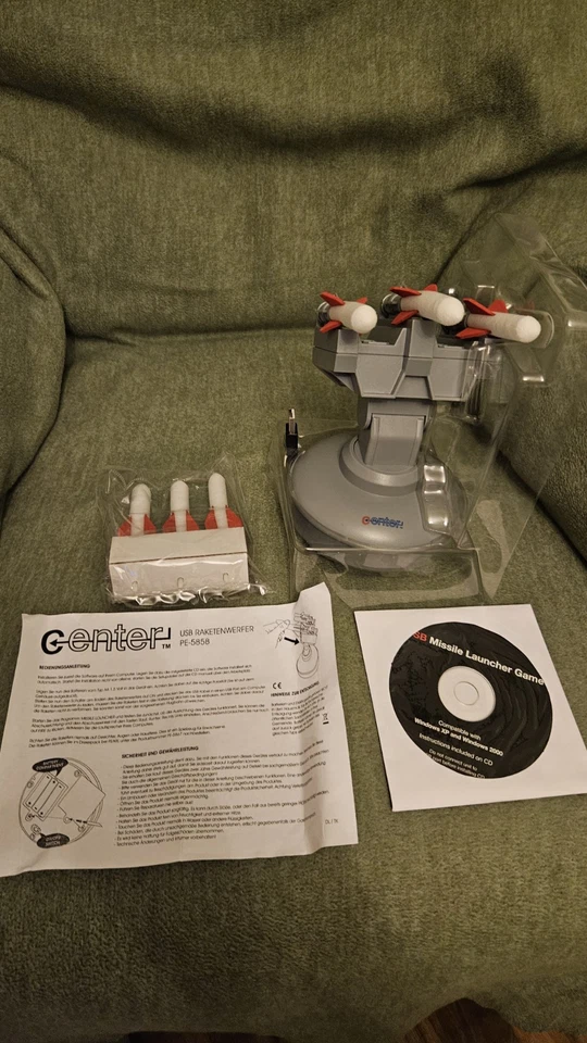 USB RAKETENWERFER NEU Missile+ ZUBEHÖR