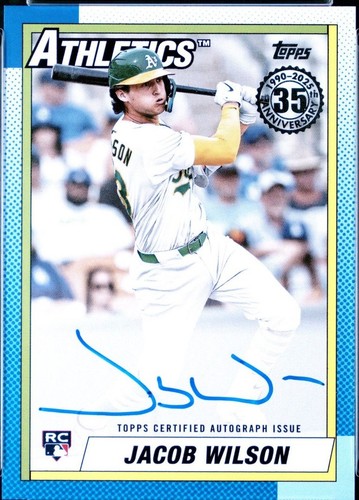 Jacob Wilson signed wild card 1/1 | eBay