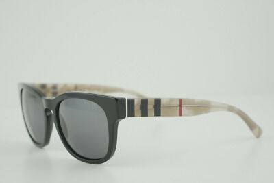 EUC! Polarized B 4226 BURBERRY 3600/81 55-18 145 3P Plaid  display picture 3