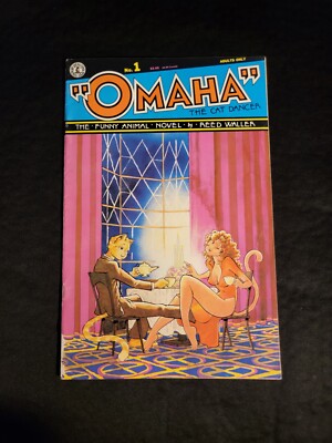 Kitchen Sink Press Omaha The Cat Dancer #1 Comic Book