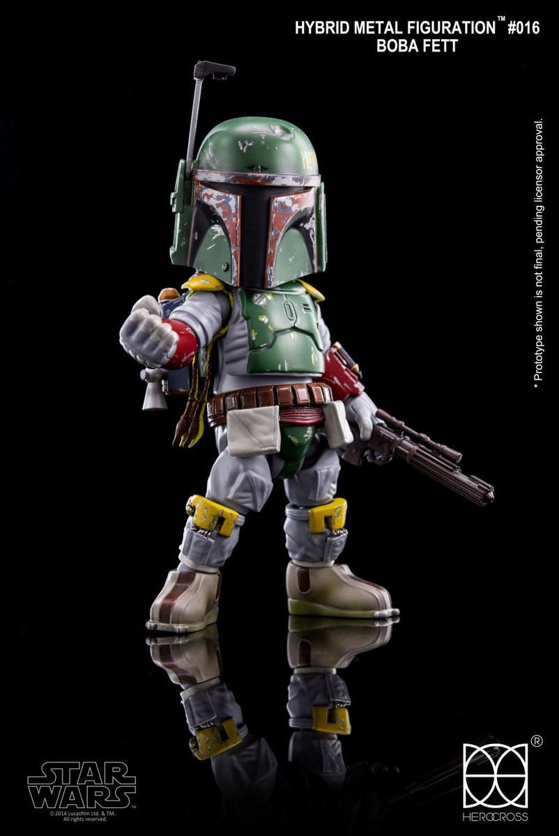 Star Wars Boba Fett フィギュア HERO CROSS STAR WARS HMF-016 BOBA FETT ACTION FIGURE NEW SEALED