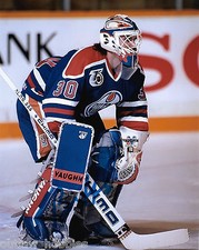 Edmonton Oilers Bill Ranford Signed Autographed 8x10 NHL Photo COA C
