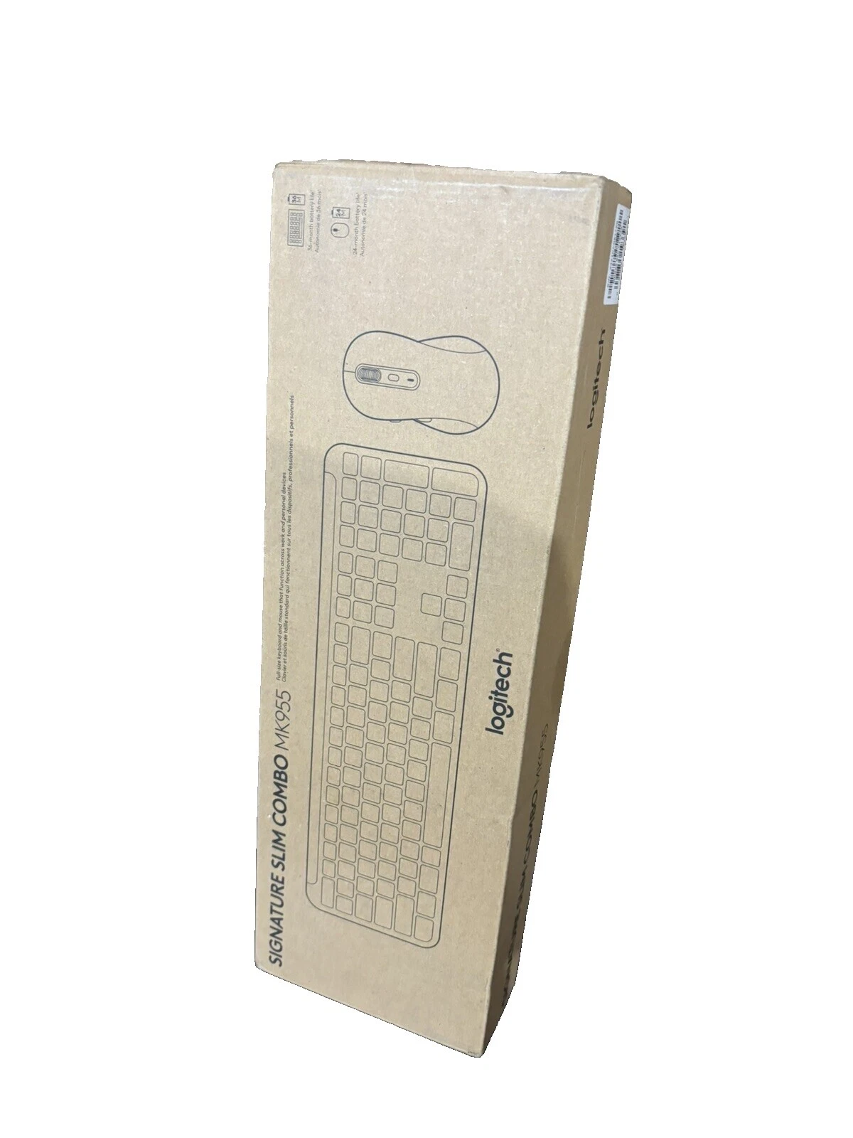 Комплекты Logitech Slim компьютерная клавиатура и мышь