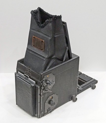 Folmer Schwing RB Auto Graflex 31/4 x 41/4 Kamera - Frontscharnierhaube - sehr schön! - Bild 4 von 16