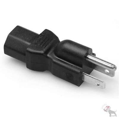 Hosa Technology PWA-421 Power Adaptor IEC C13 to NEMA 5-15P Cable PWA421
