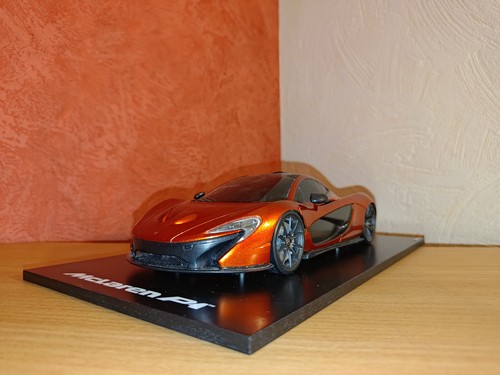 1/18 McLaren P1 orange -Truescale Miniatures- Edition limité en boite d'origine - Imagen 3 de 14