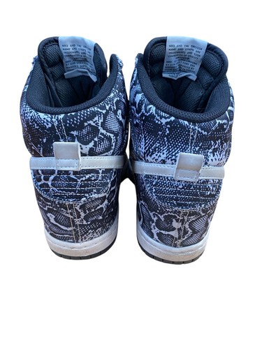 Nike Womens Dunk Sky Print High Wedge Snakeskin Sneakers US 8.5 UK 6 EUR 40 - Picture 6 of 8