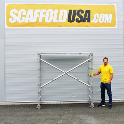 Scaffold USA 7 ft Folding Aluminum Scaffold Tower