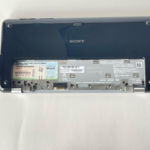 Sony vaio notebook mobile computer type P working item black home appliances - Picture 8 of 14