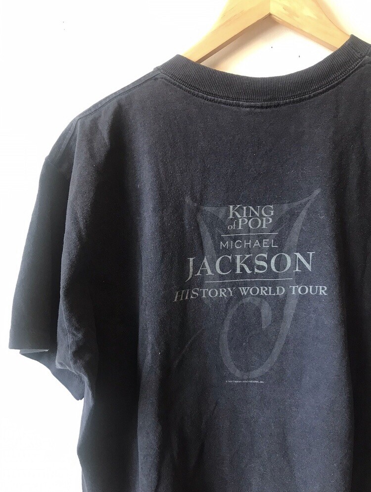 Vintage 1994 Michael Jackson History Tour Official Moonwalk Vintage 1994 Michael Jackson History Tour Official Moonwalk