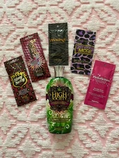 2010 SUPRE HIGH SOCIETY NATURAL BRONZER HEMP TANNING LOTION 10 OZ LOT 5 SAMPLES