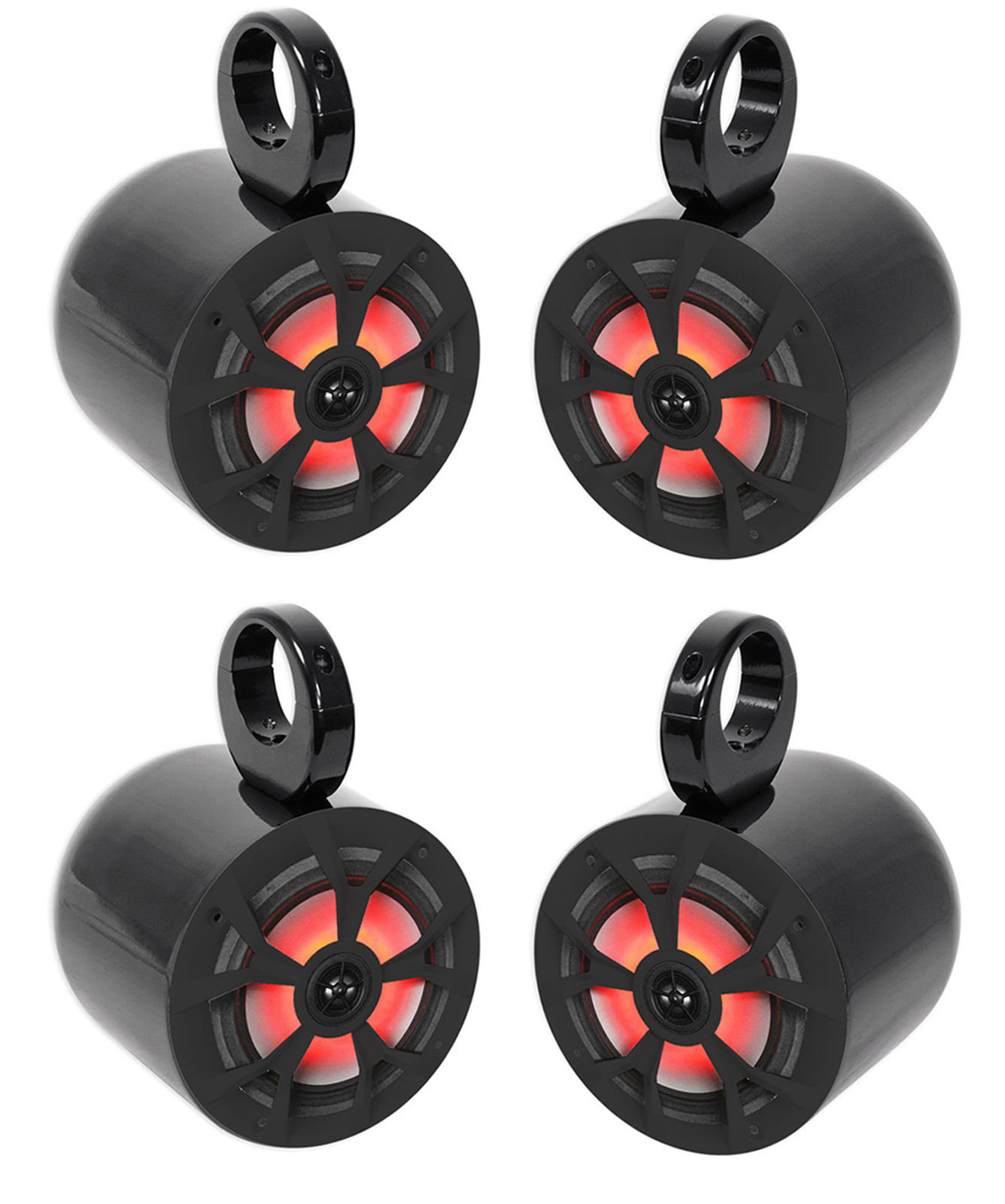 4 Светодиодные колонки для морского вейкборда Rockville RKL65MBW 65 мощностью 700 Вт 2 Цветные решетки 45890₽