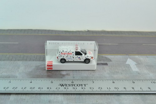 Busch 44653 Dodge Ram Van New York FDNY Fire Dept Engine HO 1:87 Scale - Picture 2 of 2