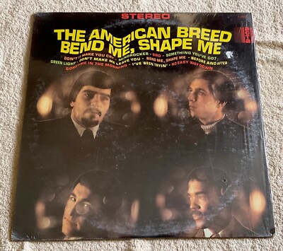The American Breed 1968 ACTA sTEREo LP ''Bend Me, Shape Me'' NM oRiGiNaL in shrink