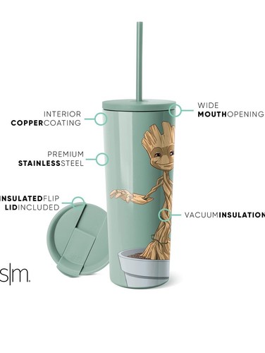 Simple Modern 24oz Classic Tumbler -Marvel Groot - Picture 2 of 2