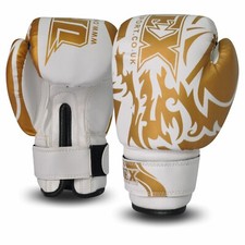 “Boxing Gloves for Training – Fitness Gym Mitts Sparring Muay Thai & Kickboxing
