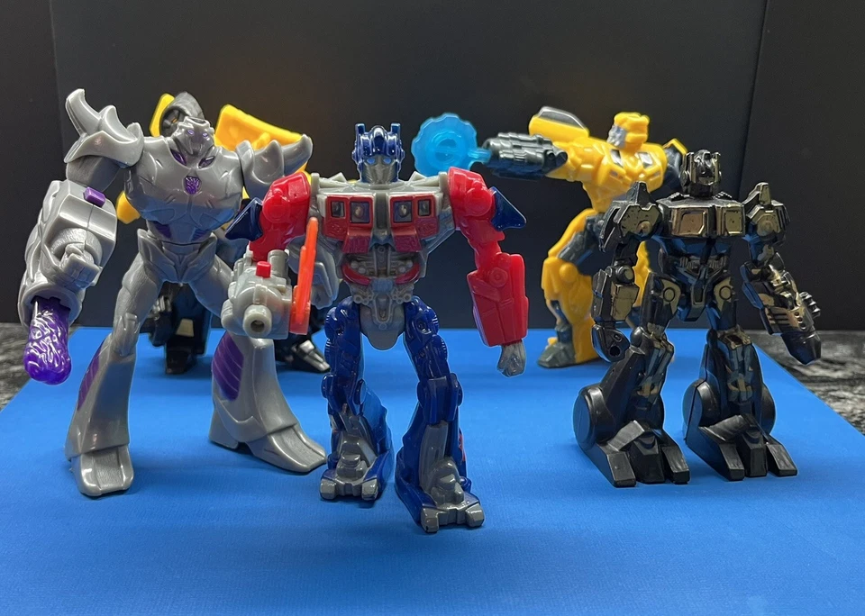 2010-16 McDonald Transformers Optimus Prime Bumblebee Megatron Cyber Prime 🔥🔥 - Image 2 of 4